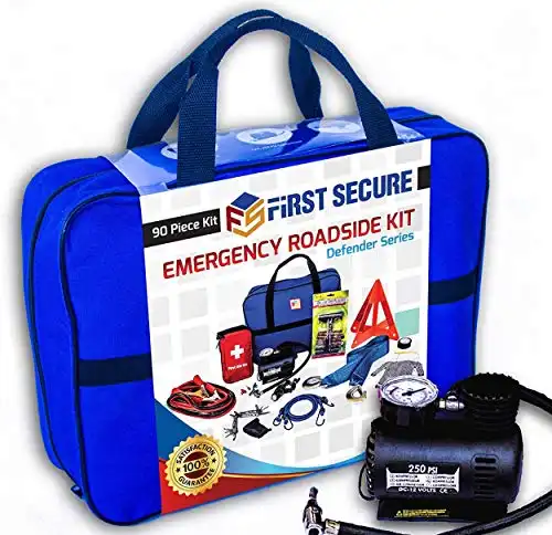  HAIPHAIK Car Emergency Roadside Kit- Safety Kits for